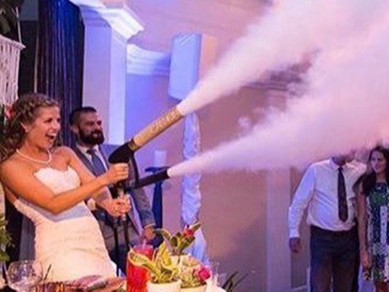 Gun / Canon à CO2 mariage Nord pas de Calais