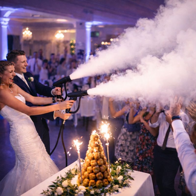 Gun / Canon à CO2 mariage Nord pas de Calais